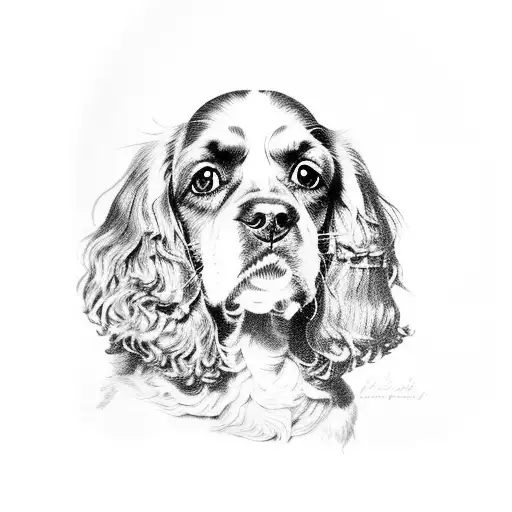 Dog Cavalier Kind Charles Spaniel