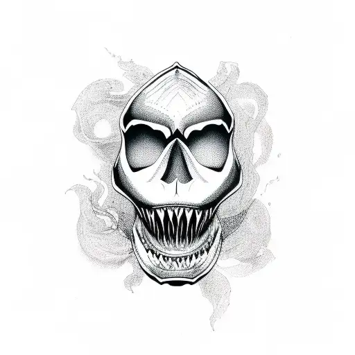 Shark And Skull Hawaiian