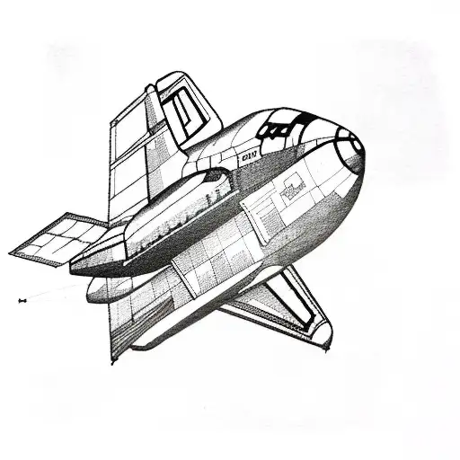 Space Shuttle Blueprint
