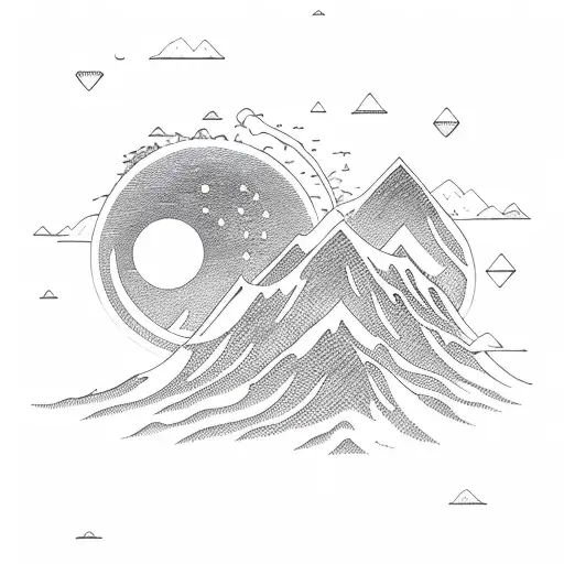 Sun Moon Mountain Waves