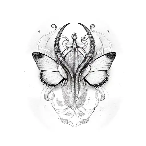 Music Butterflies Capricorn