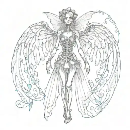 Skeleton Fairy Wings