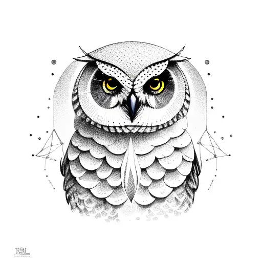 Libra In The Form Of An Owl