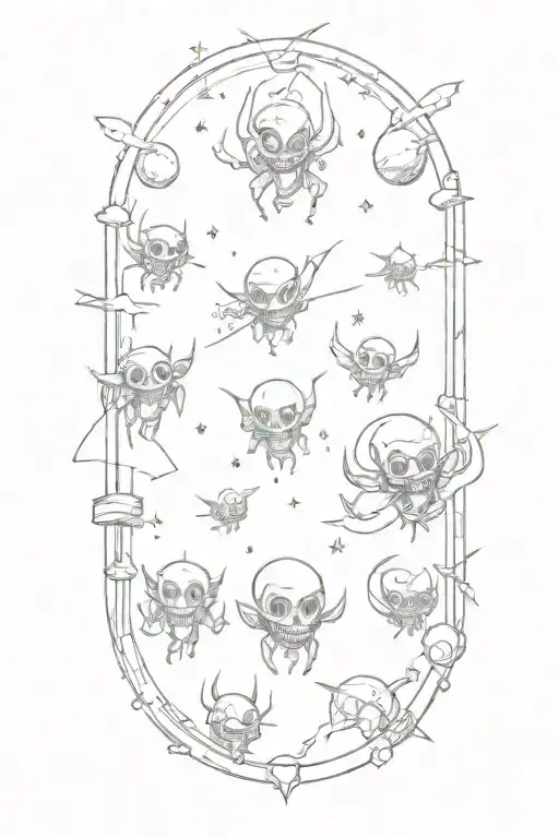 Demons Traveling Through Space