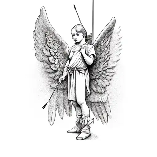 Protecter Baby Angel Shooting Bow
