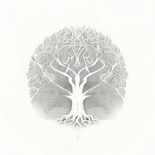 Tree Of Life Whith Names