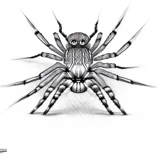 Tribal Spider