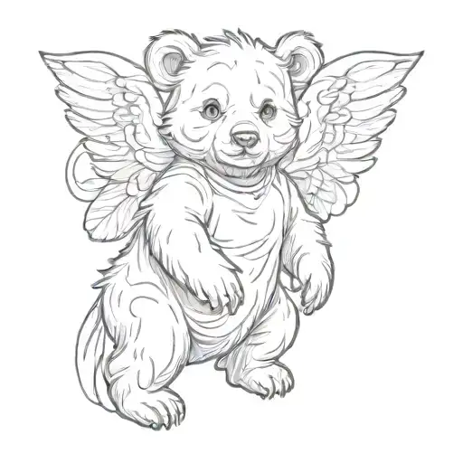 Baby Bear Angel