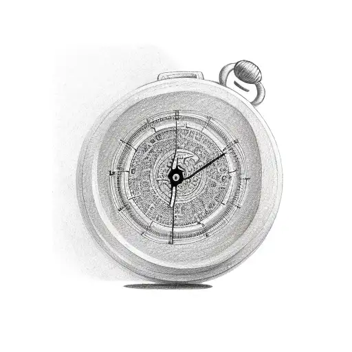 Stopwatch On Wrist To Cover Up A Libre Symbol