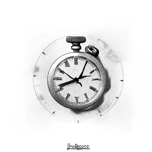 Stopwatch To Cover Up Libre Tattoo On Wrist