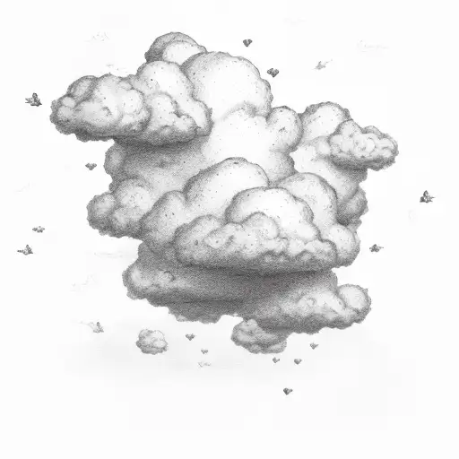 Clouds With Word In Middle