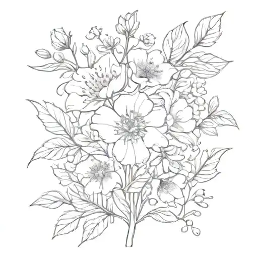 Stem Birth Flower September And October