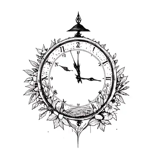 Suff Down Nature And Time