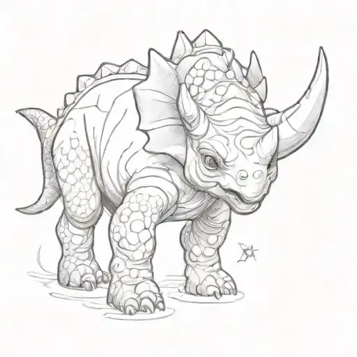 Baby Triceratops