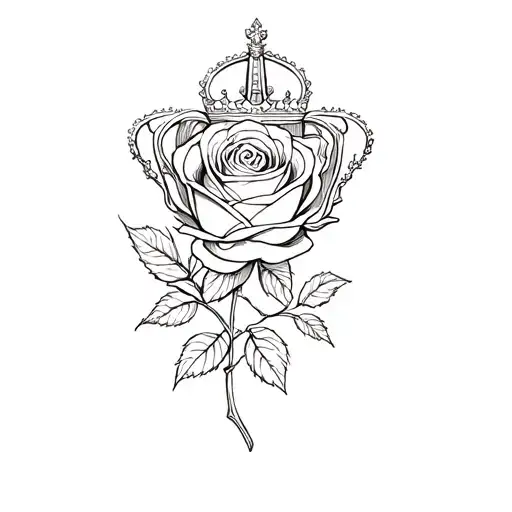 A Crown And A Rose