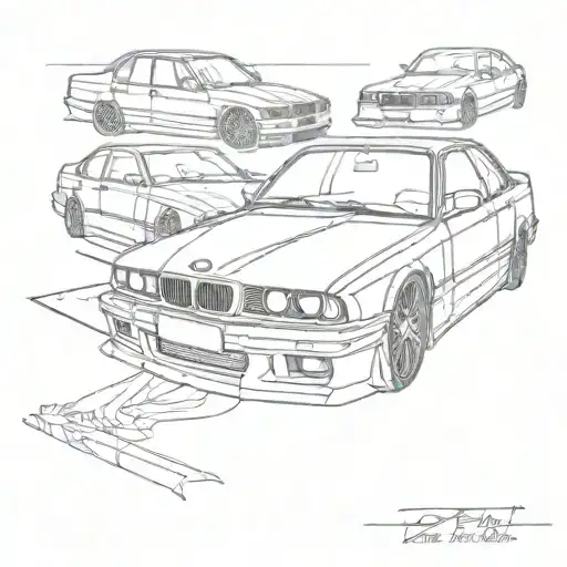 Bmw E34 Drift Car