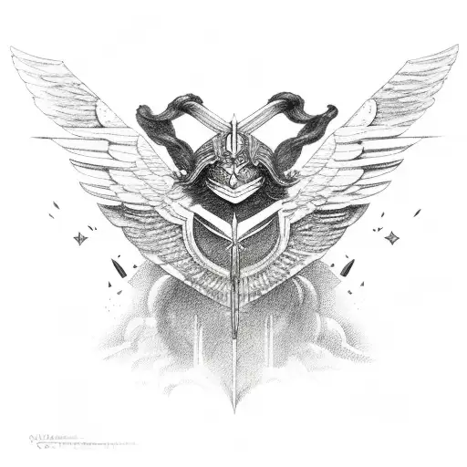 Gungnir With Valkyrie Wings
