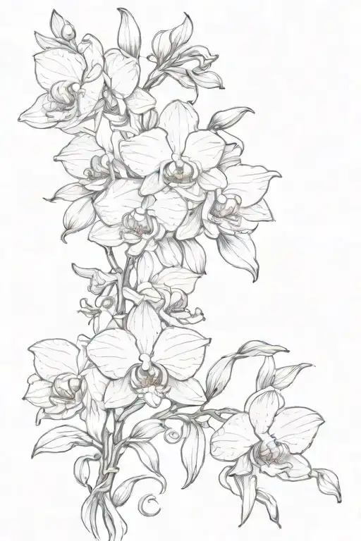 Orchid Vine Wrapping