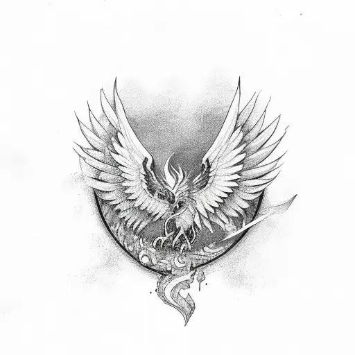 Phoenix With Norse Feeling