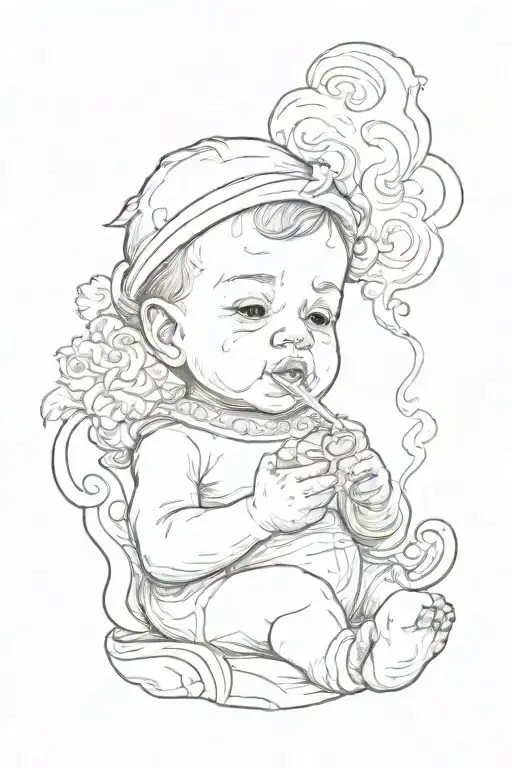 Smoking Baby