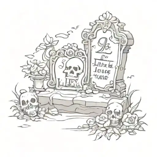 Here Lies Love Tombstone