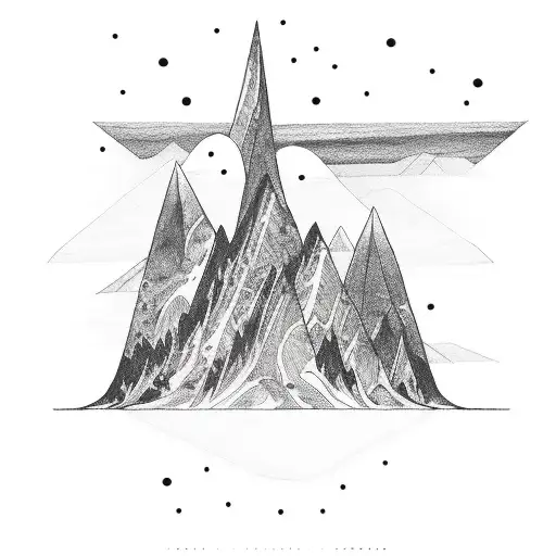 Guitar Mountain Night