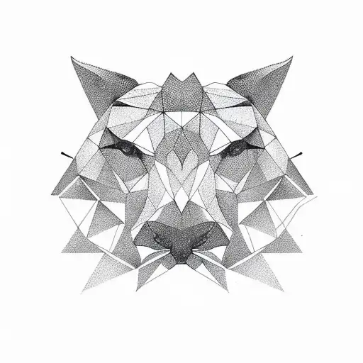 Geometric Animal Silhouette