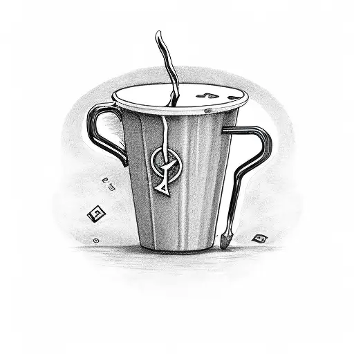 Double Cup Flowing Into The 999 Symbol