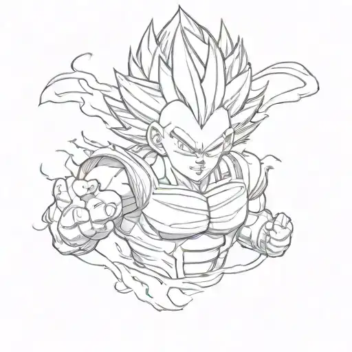 Majin Vegeta Dragon Ball Z