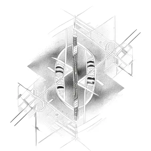 Dna Concept With Various Symbols Around It