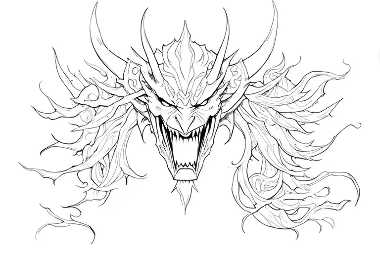 Oni Demon Mask