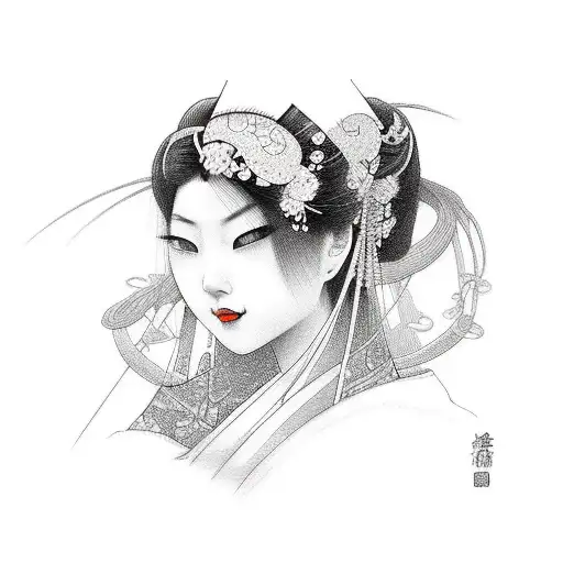 Beautiful Geisha Work