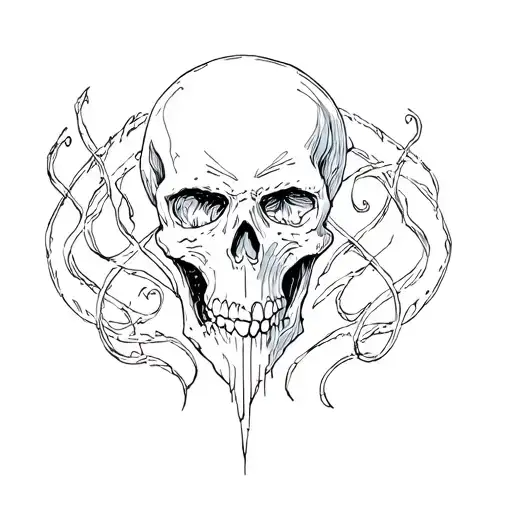 Ghost Skul Lettering