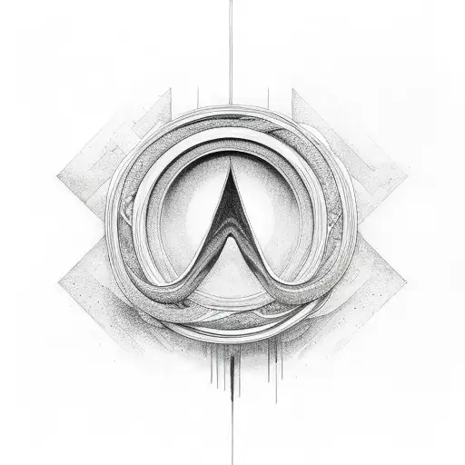 Infinity Sign Made With Water