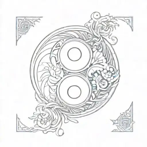 Paint The Yin Yang Symbol