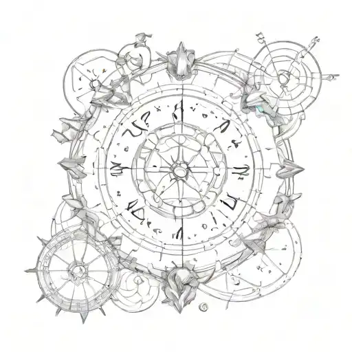 Zodiac Signs Combined Together