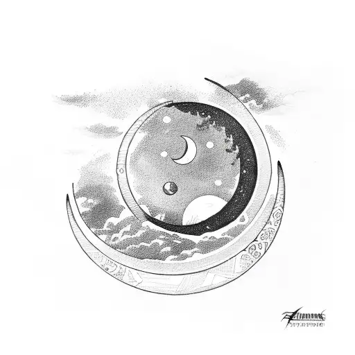 Aquarius Crescent Moon