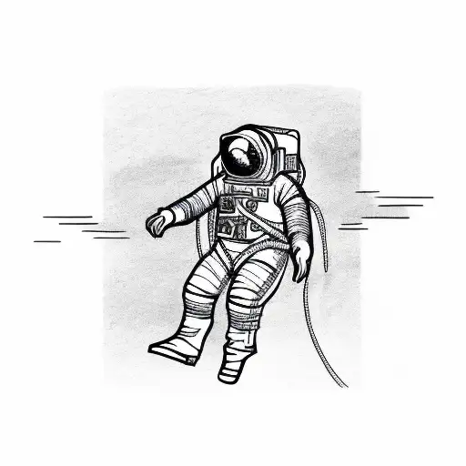 Astronaut And Diving Suit