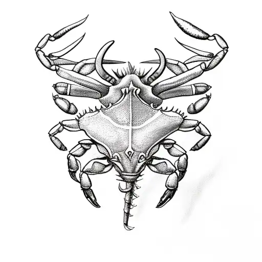 Bull With Lily Of The Valley Horns And Crab With Rose Body