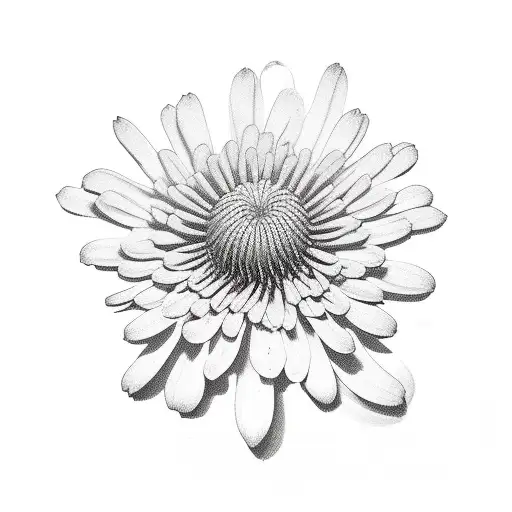 Chrysanthemums Turtle