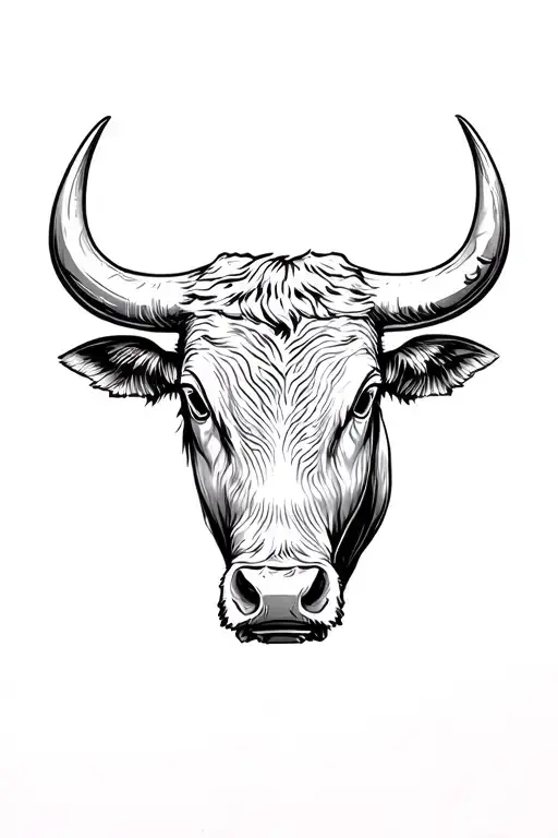 Bull With An Ear Tag