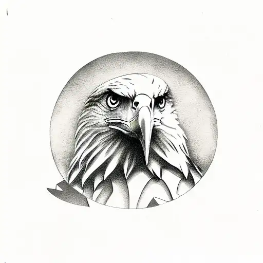 Eagle Holding A Chess Piece