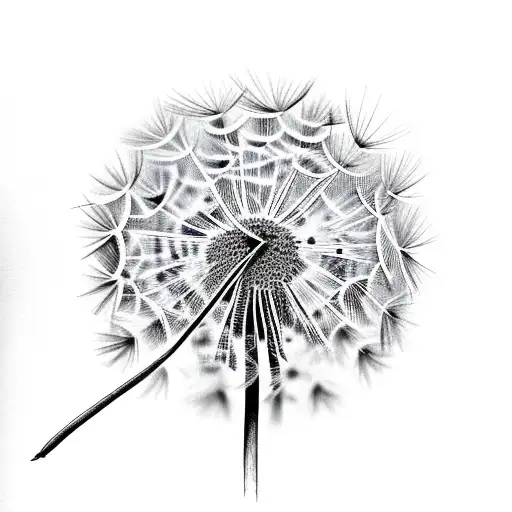 Dandelion In The Spring