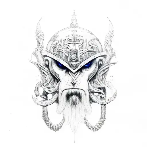 Odin Cuervos De Odin Arbol De La Vida