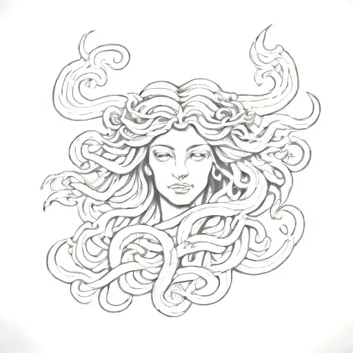 Medusa Greek Mythology Inspired