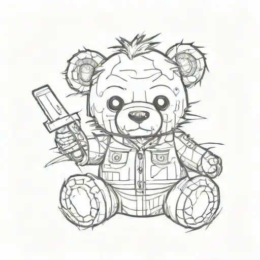 Michael Myers Teddy Bear