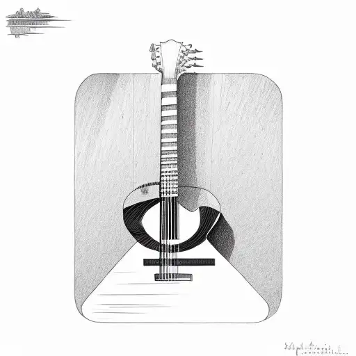 Guitar Interstate Road