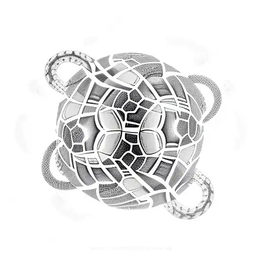 A Soccer Ball Made Of Snakes