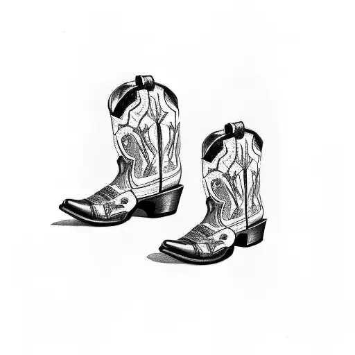 Lobster Wearing Cowboy Boots