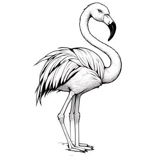 Flamingo Panda Fusion